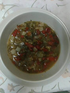 Una foto de Sopa Jardinera