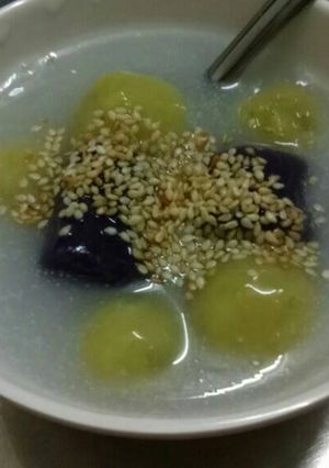 Hình của món Chè khoai dẻo.