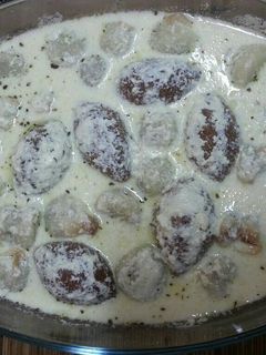 صورة لوصفة كبة وشيشبرك باللبن (الباشا وعساكره)