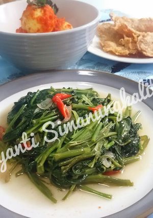 Foto resep Tumis kangkung saus tiram