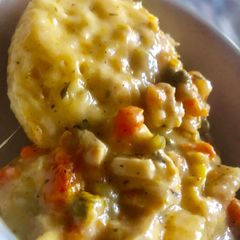 A picture of Easy Chicken pot pie.