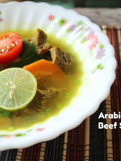 Foto resep 89. Arabic Curry Beef Soup (Sup Sapi Kari Arab)