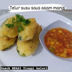 A picture of MPASI BB Booster 10-12M+ Telur susu saus asam manis.