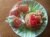 Mofongo con Camarones al Ajillo
