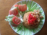 Mofongo con Camarones al Ajillo
