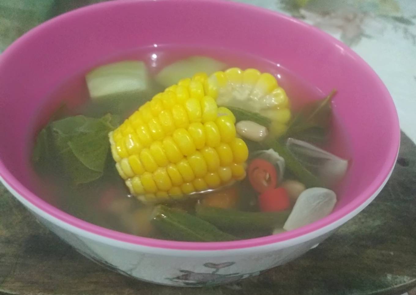 Basuh sayur jeruk