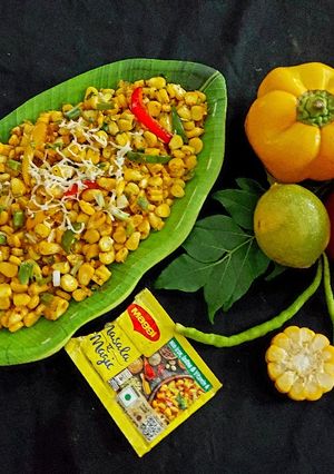 A picture of Corn Capsicum.