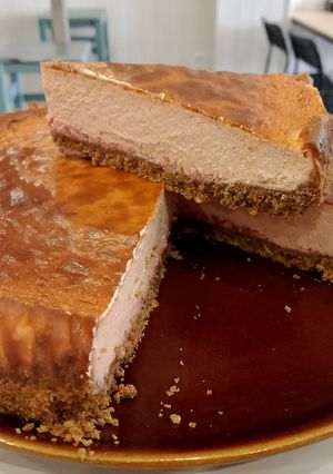 Una foto de Tarta de Pantera Rosa