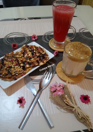 صورة لوصفة قهوة دلغونا الباردة 💚