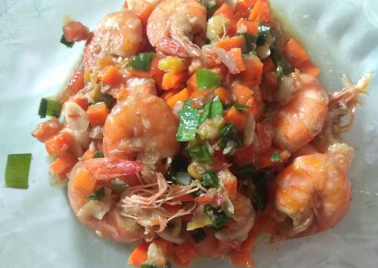 Resep Udang semur tiram, Menggugah Selera