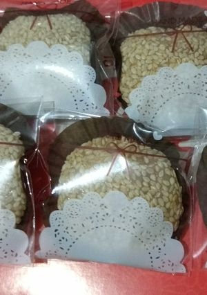Foto resep Mochi kacang wijen