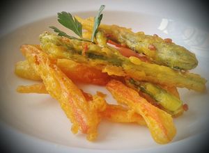 Foto principal de Fritura de tallos de verdura