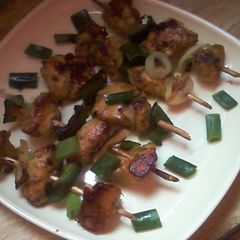 A picture of Chicken kebab.