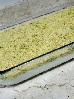 صورة لوصفة مهلبية بالكنافة