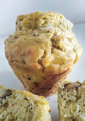 Une photo de Muffins roquefort et noix