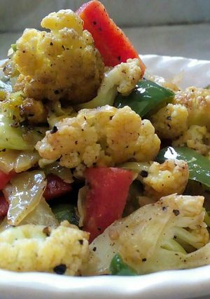A picture of Healthy Veggies.