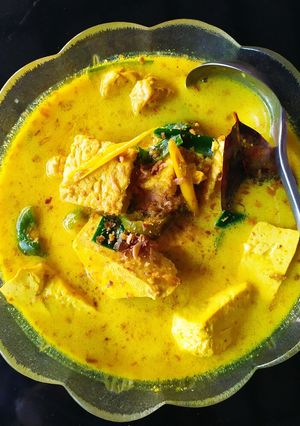 Foto resep Sayur Tempe Tahu Bumbu Kuning