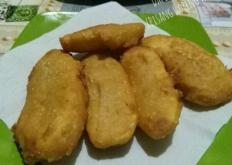 Pisang Goreng Wijen Kriuk