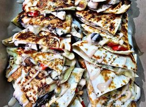 Gambar Quesadilla Cendawan Bawang