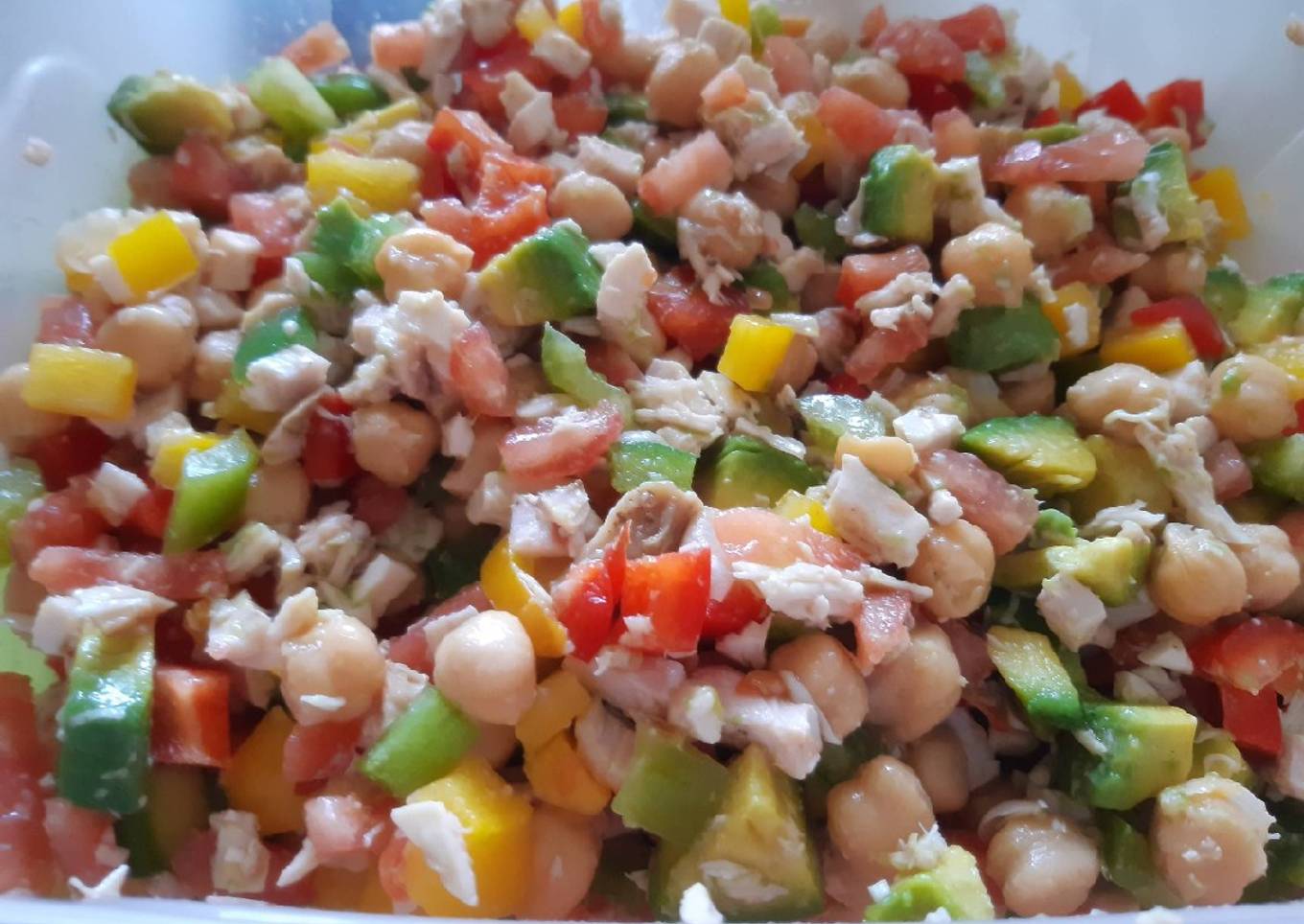 Ensalada de garbanzos