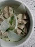 849) Sayur Bening Lobak Bakso