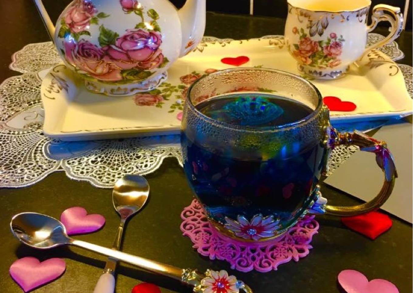 Butterfly Pea Flower Tea: