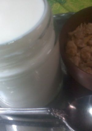 Una foto de Yogurt casero