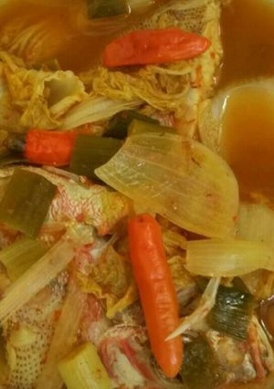 Foto resep Tom Yam kakap merah