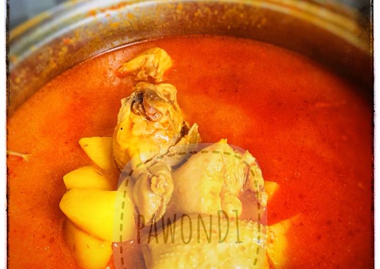 Kare India (teman makan roti maryam)