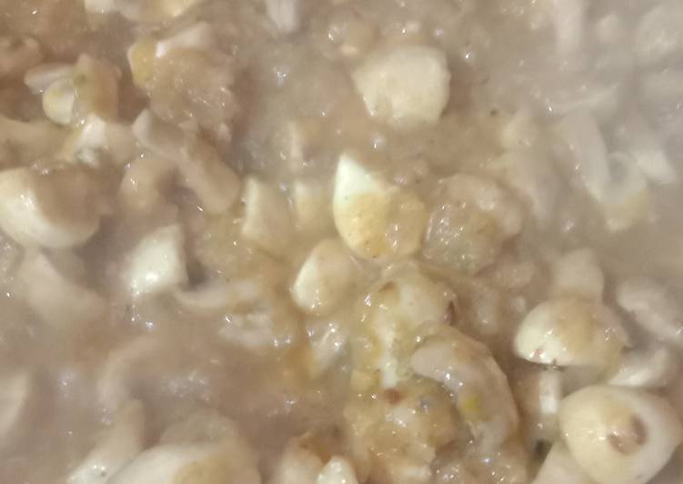 Recipe of Homemade Onion Masala Mushrooms
