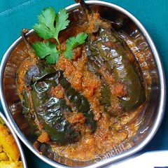A picture of Bharwan Baingan In Gravy.