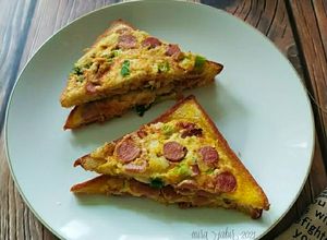 Foto resep Quiche Roti Tawar
