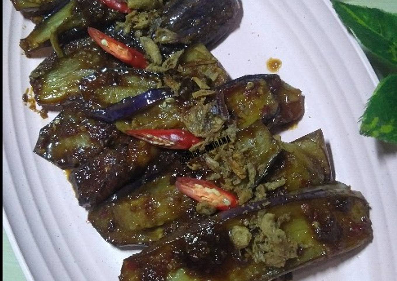 Terong goreng tumis kecap
