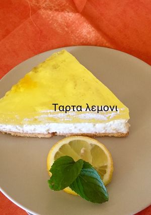 Φωτογραφία της συνταγής Τάρτα λεμόνι με μπισκότο
