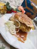 Bun kabab food street style