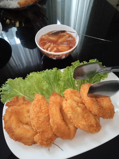 Foto resep Fillet ayam tepung bumbu italia dengan saus sambal manis nanas