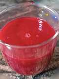 Smoothie de remolacha, zanahoria y manzana Thermomix