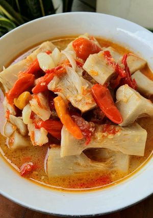 Foto resep Blendi Tewel (sayur nangka pedas khas blitar)