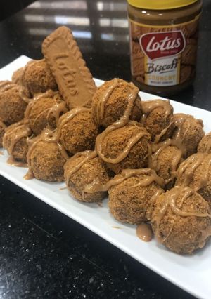 صورة لوصفة كرات اللوتس