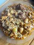 Guiso de mondongo con arroz