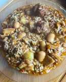 Guiso de mondongo con arroz