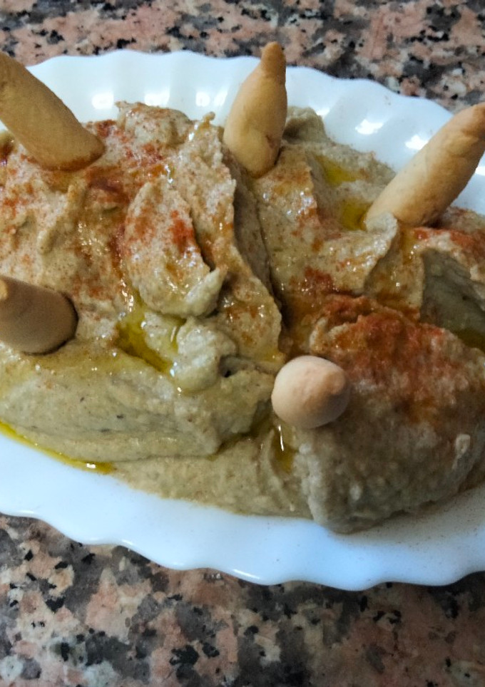 Una foto de Paté de berenjenas asadas🍆