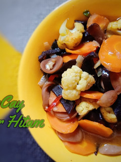 Foto resep CapCay Jamur Kuping Hitam