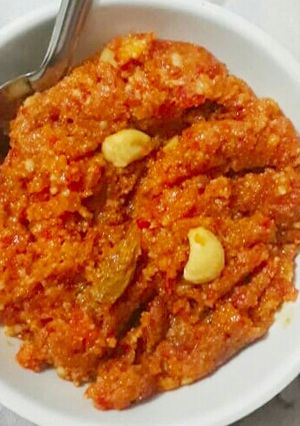 A picture of Instant Carrot Halva.