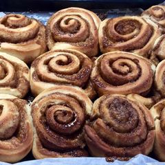 Cinnamon rolls A picture of Cinnamon rolls.