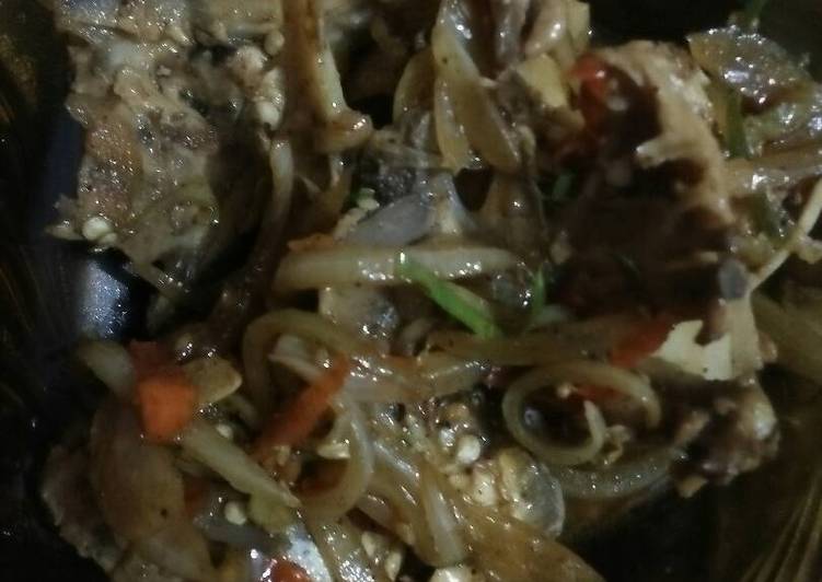 Resep Kerongkongan black paper, Bisa Manjain Lidah
