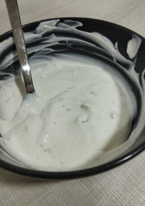 Una foto de 🥣 Salsa yogurt express