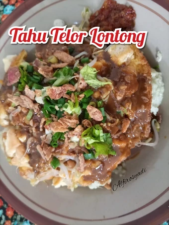 Cara Gampang Membikin Resep Tahu telur lontong yang Sempurna Anti Ribet, Mantap