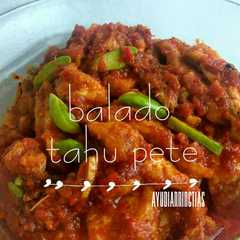 รูปของ Balado tahu pete