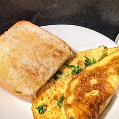 A picture of Egg Omelette Toast.